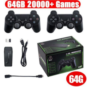 Manette de jeu sans fil 4K HDMI 2.4G à double vibration pour console de jeux vidéo TV